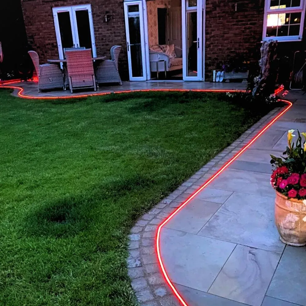 Ultra Long RGB Neon Flex 48V 10x20mm IP68 Waterproof 30 Metre