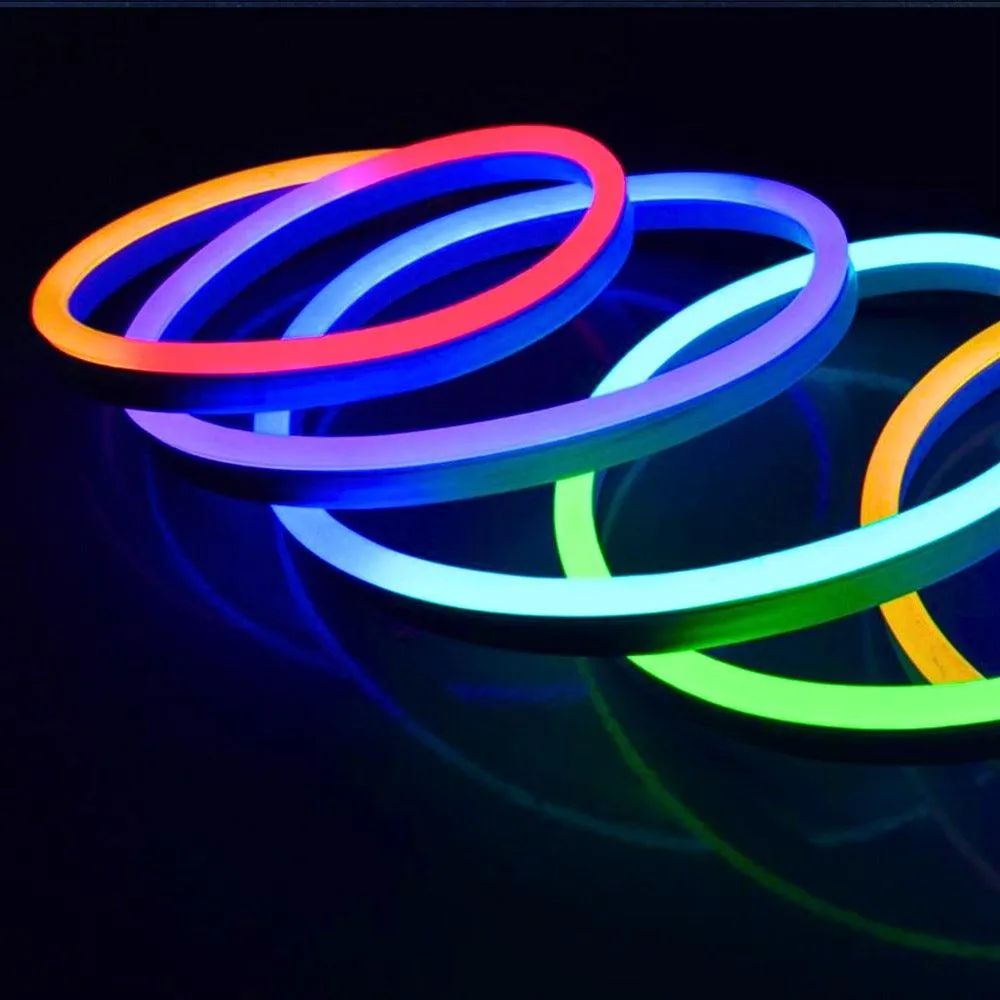 Ultra Long RGB Neon Flex 48V 10x20mm IP68 Waterproof 30 Metre