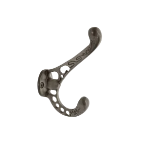 Victorian Coat Hook in Antique Pewter