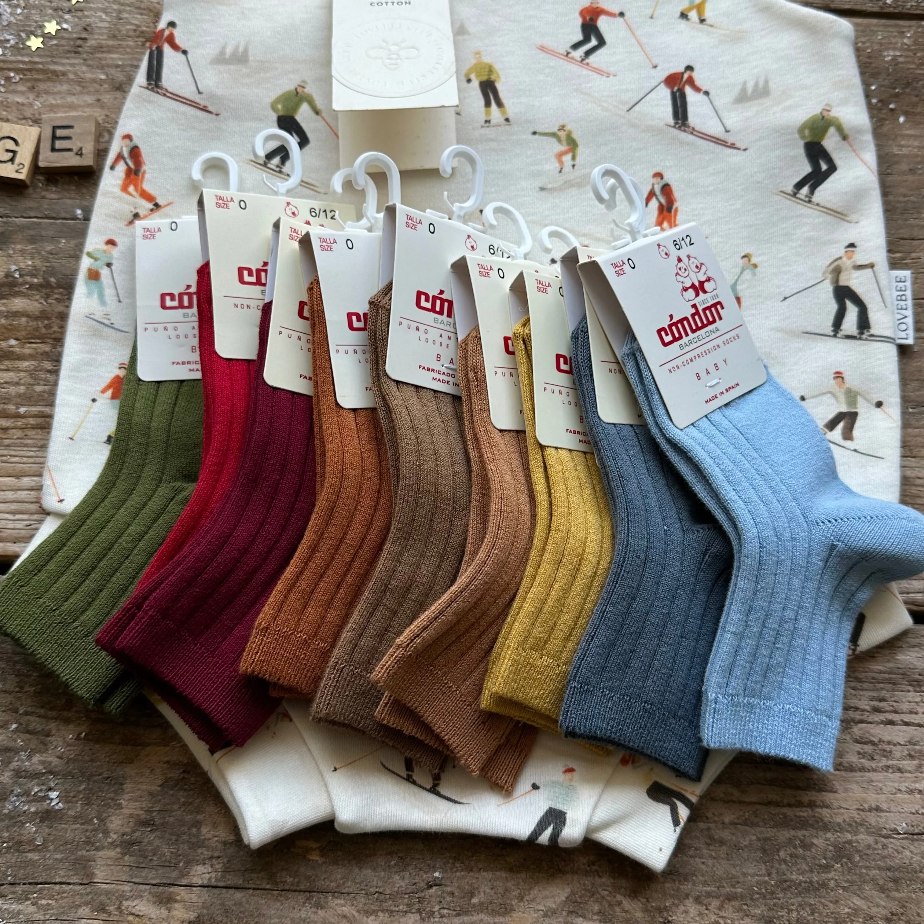 Vintage Ski | Style With Bee | Socks