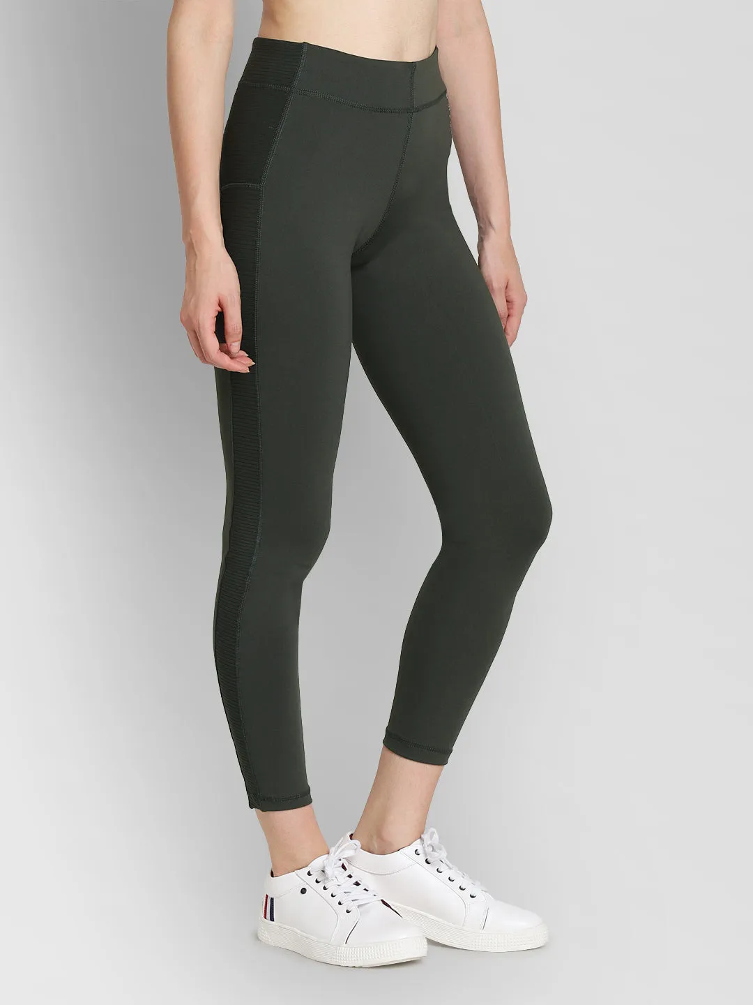 Women Charcoal Sport Tights