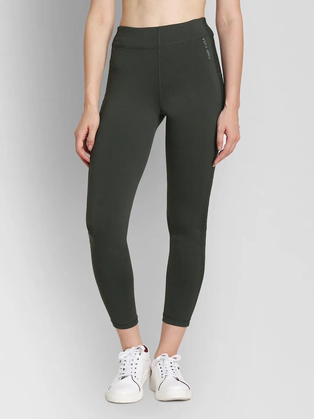 Women Charcoal Sport Tights