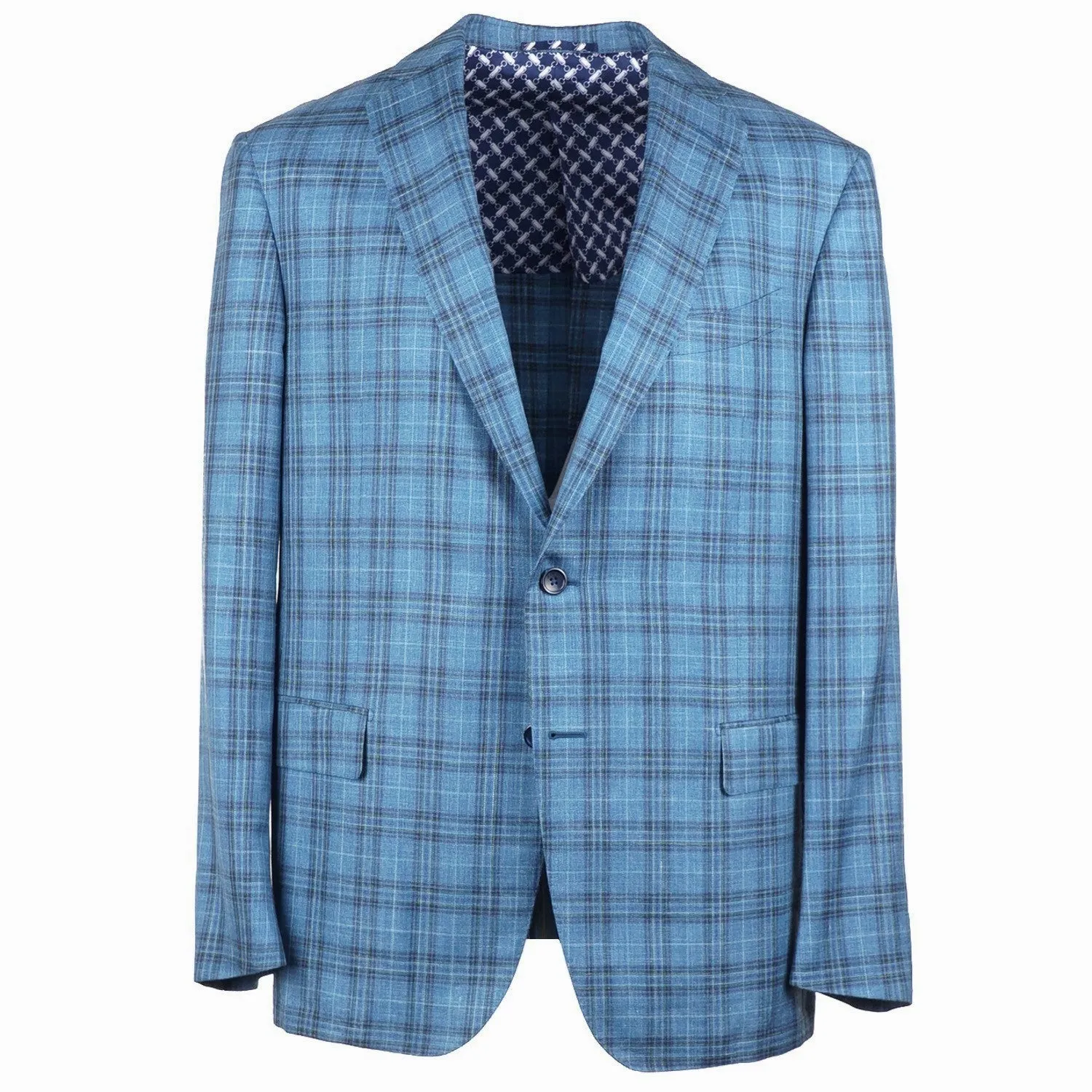 Zilli Wool Silk and Linen Sport Coat