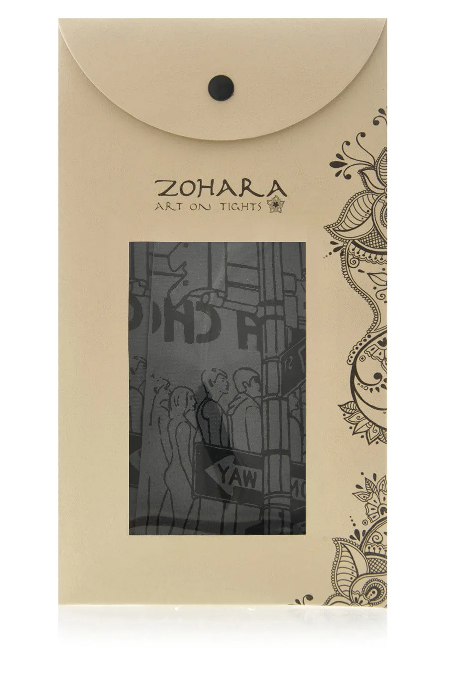 ZOHARA ONE WAY Grey Tights